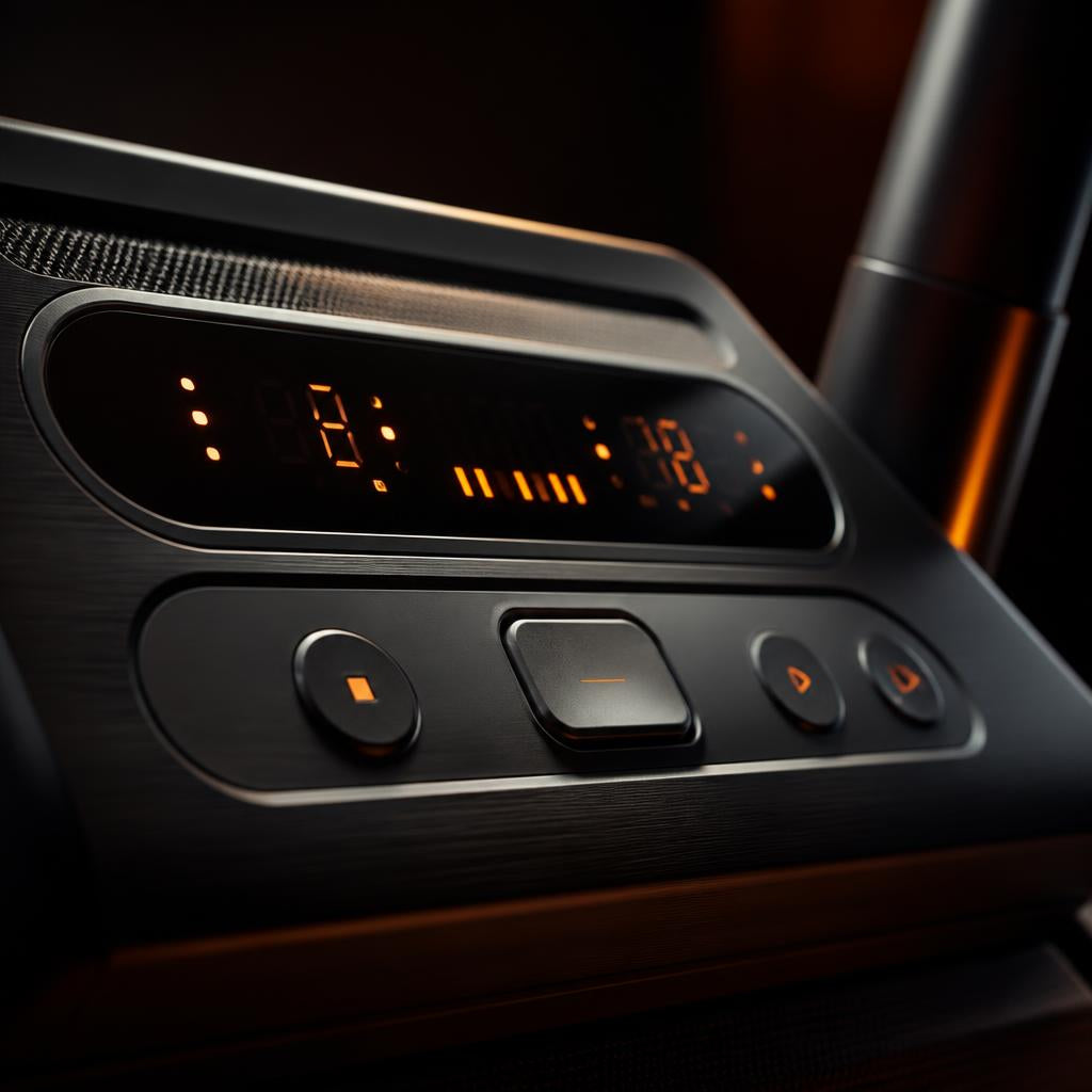 STRIDR One control console close-up