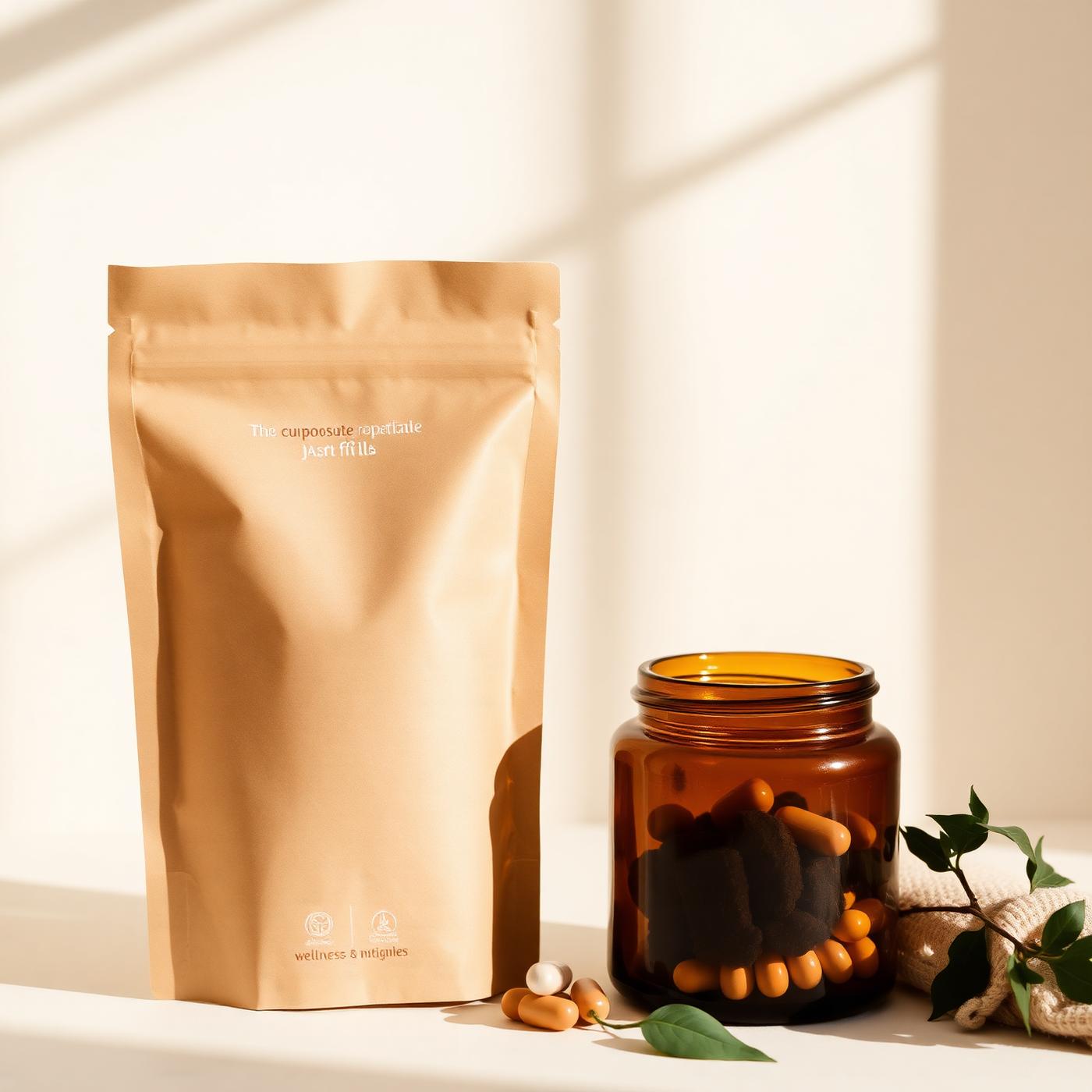 Compostable refill pouch