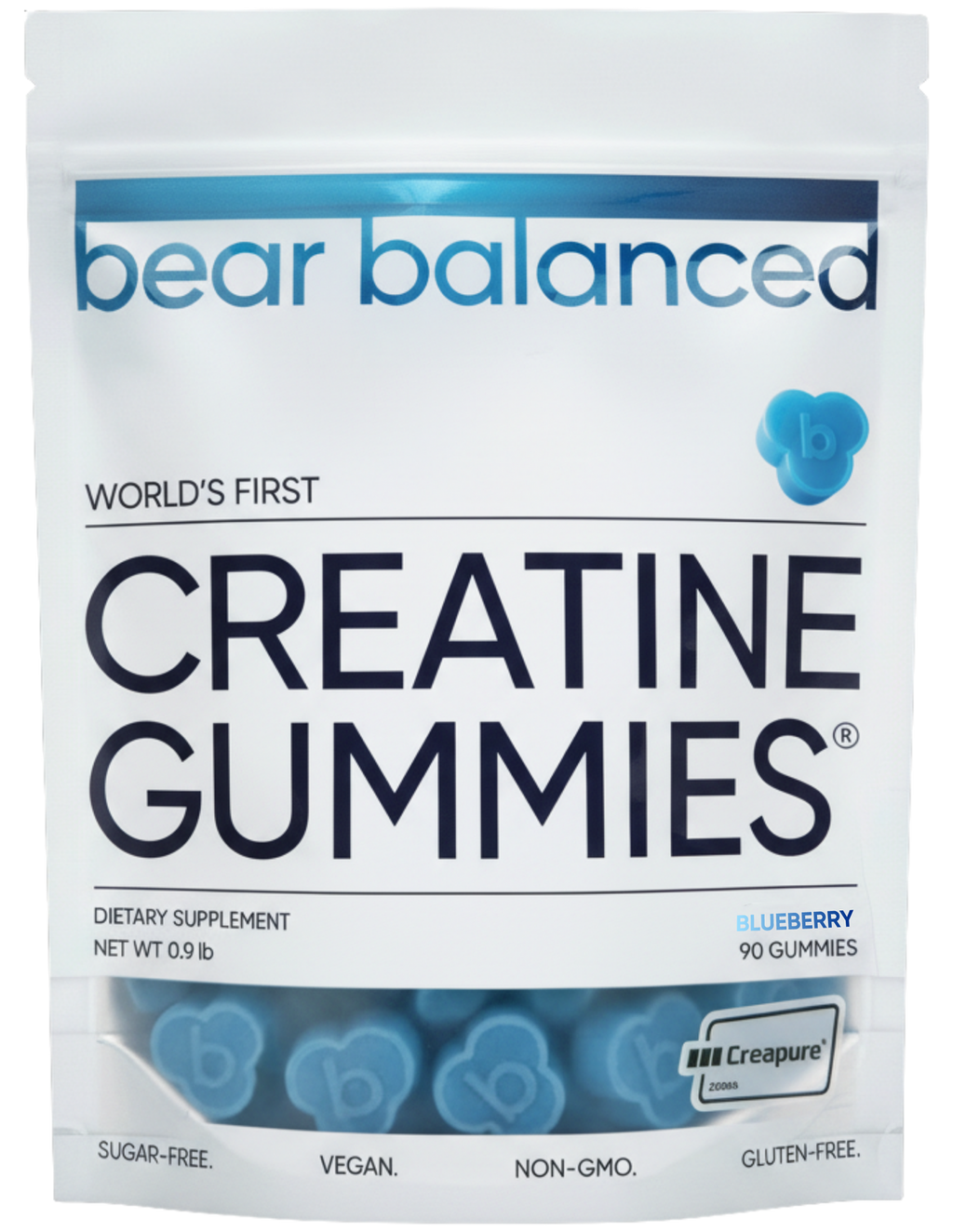 Creatine Gummies pouch — front