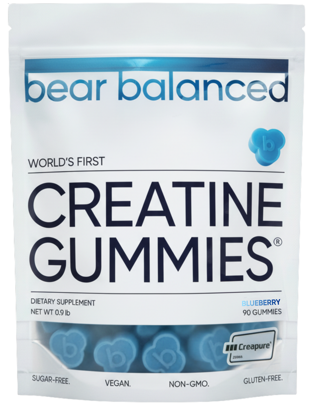 Creatine Gummies pouch — front